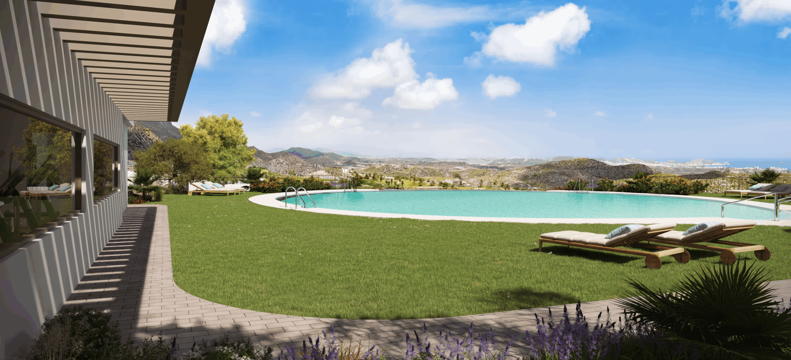 Piscina comunitaria Swing Golf Pulpí